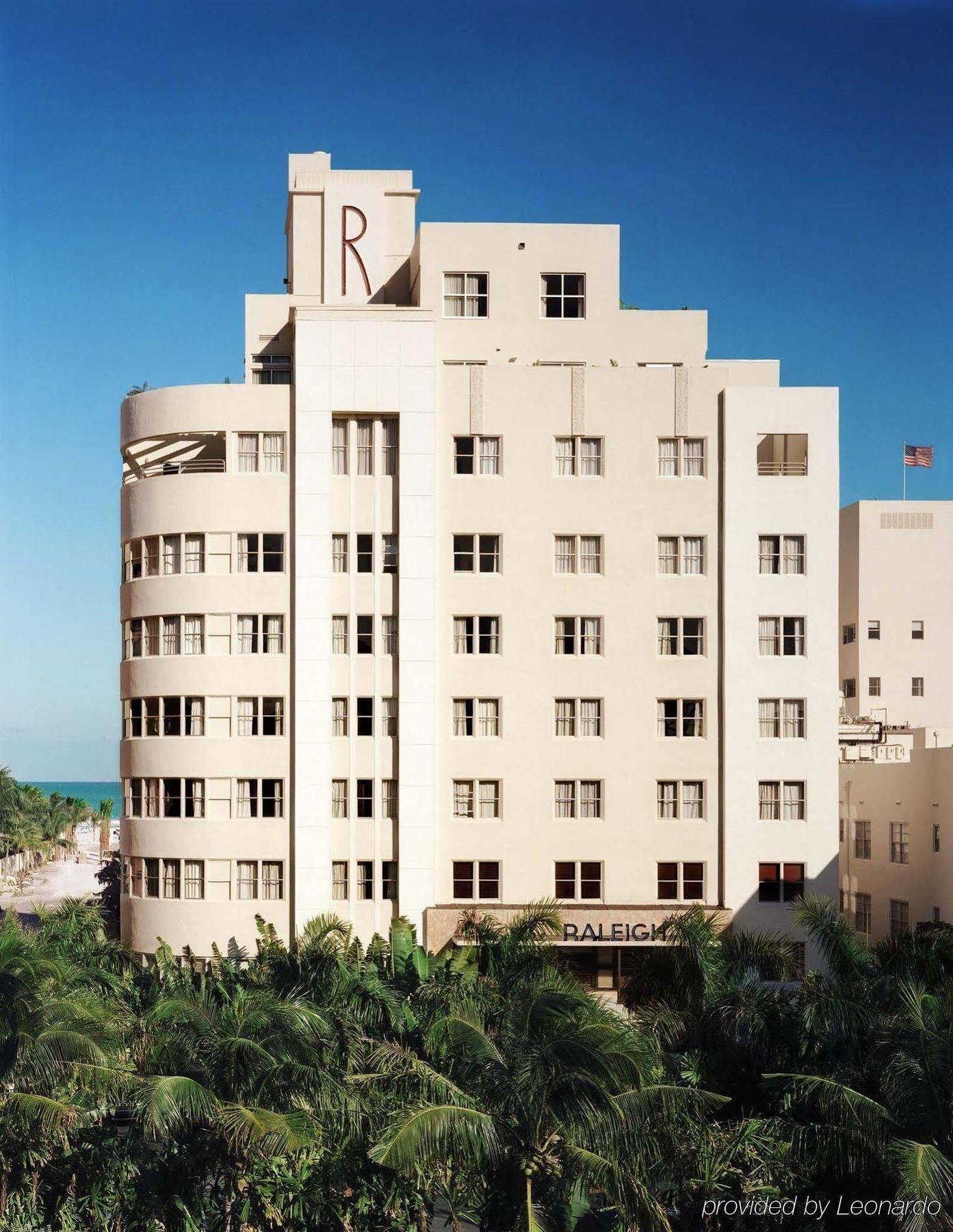 The Raleigh Hotel Miami Beach Exterior foto